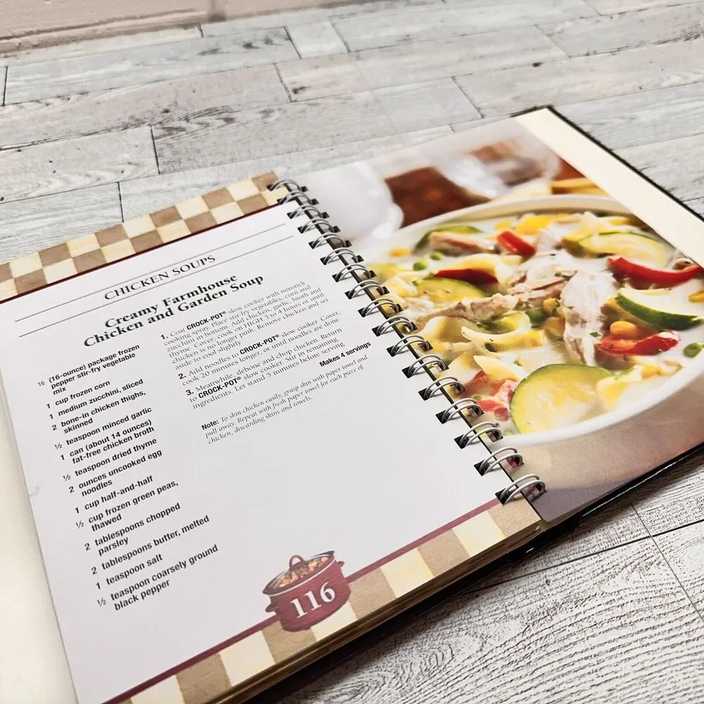 Crock Pot Soups and Stews - HC Spiral‎ Cookbook - PIL Publishers - Recipes